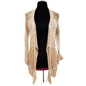 Lucky Brand Lucky in Love Open Knit Cardigan
